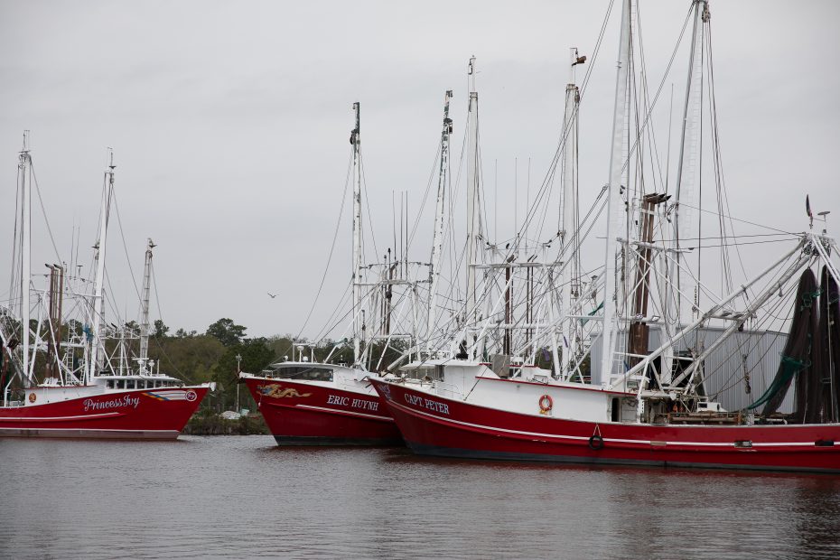 Bayou la Batre shrimp boats