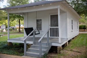 White home - birthplace of Elvis