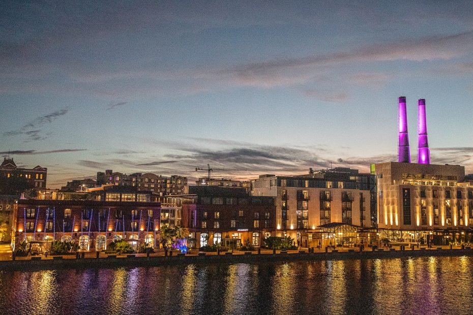 Savannah, St. Simons Island, & Madison night view